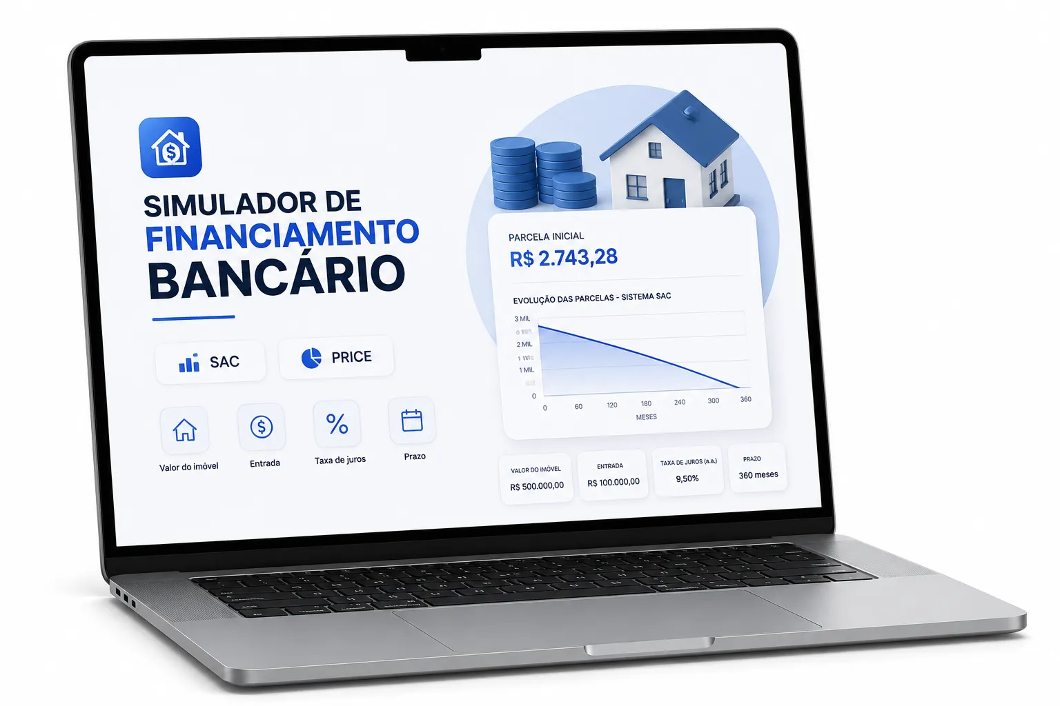 Simulador de Financiamento Bancário